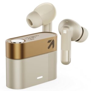 GOBOULT Newly Launched Earl TWS Earbuds with Hybrid ANC (Upto 50dB)(Ivory White)