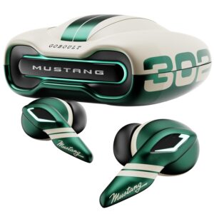 GOBOULT x Mustang Torq Wireless in Ear Earbuds with 60H Playtime, Green